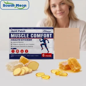 Joint Care Patches with Elastic Fabric Gently Nourish Body Joints Moisturize and Hydrate Comfortably Fit the Skin for Daily Care