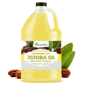 Jojoba Oil Bulk for Face Hair Skin Care Massage 100% Pure Natural Jojoba Oil Organic Cold Pressed Carrier Oil