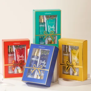 KORMESIC Perfume Set Fragrance Mist & Body Cream Perfect Christmas Gift Set for Luxury Body Care