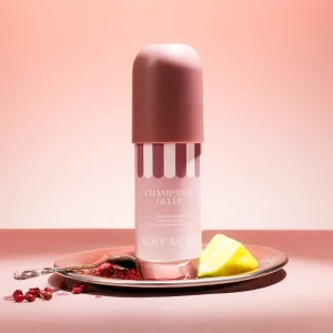 KOSY MOSY Champagne Gelée Fragrance Sparkling Rosé & Pink Pepper Peach Blossom Rose Woody Musk Body Mist EDP Perfume for Women