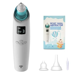 Kids Healthcare Baby Nasal Aspirator Electric Nasal Cleaner Battery Automatic