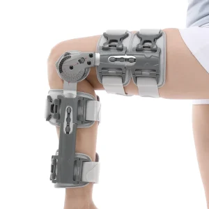 Knee Hinge Brace Adjustable Knee Orthosis Knocked Knee Corrector Adult