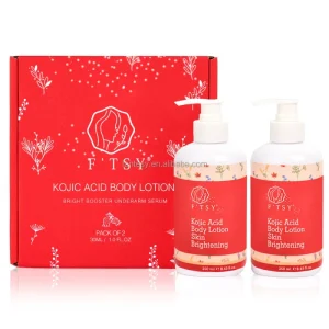 Kojic Acid Body Lotion Whitening Anti Dark Spots Body Milk Cream Lotion