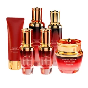 Korean Snail Mucin Collagen Skin Care Set Nicotinamide Brightening Serum Body Oil Complete Daily Routine for OEM ODM