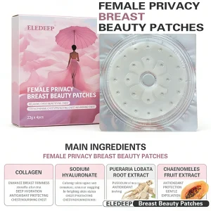 L Breast Beauty Patches for Breast Growth Lifting&Firming Non Greasy Cream for Visibly Fuller&Firmer Bust Line Natural Lift