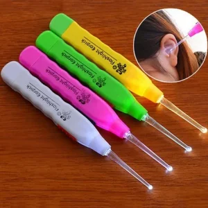 LED Earpick Dig Earwax Cleaner Earwax Remover Luminous Earpick Ear Cleaning Tools