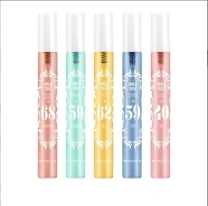 LN Alcohol free Floral Rose Perfume Spray Set with Five Fragrance in Stock 10ml Perfume Set Gift
