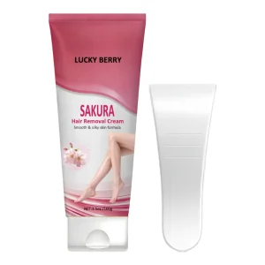 LUCKY BERRY High Quality Professional Herbal Hair Removal Cream for Women Body Sensitive Skin Aloe Vera Fragrance Customized