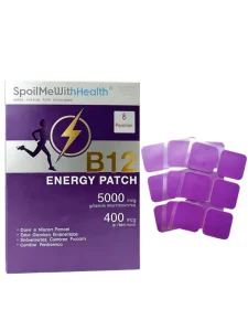 LYCHA CE Certified 100% Natural Vitamin Patches for Women Energy Focus Immune Support Body Support Hypoallergenic Self Adhesive