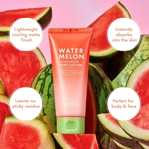 Laboratory Developed Aloe Cica Full Body Lotion Manufacturing Lasting Hydration Watermelon Moisturizer Body Lotion for All