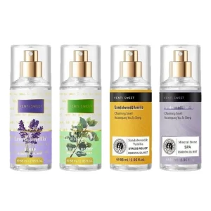 Ladies Fragrance Essential Oil Body Spray High Quality Glass Bottle Small Size 88ml Long Lasting for Daily Use