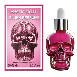 Lady’s Classic Floral Woody Fragrance Red Parfum Liquid with Glass Bottle Alcohol Free Long Lasting Essential Oil Spray
