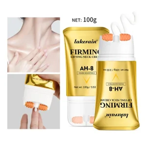 Lakerain Hot Selling Neck Massage Care Deep Moisturizing Weakening Neck Lines Firming Skin AH 8 Neck Cream