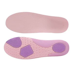 Lao Song Unisex Cut to Size Sport Gel Orthotic Insoles with Shock Absorption High Rebound Durable Heel Protector Soft Flexible