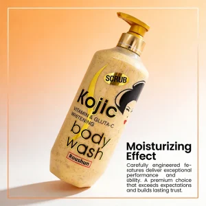 Large 1L Capacity Pearl Fruit Body Scrub Lotion Arbutin Exfoliating Whitening Niacinamide Nourishing Moisturizer Refreshing