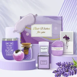 Lavender Essential Oil Handmade Solid Bar Soap Gift Set Valentine’s Day Moisturizing Whitening Deep Cleansing Body Face