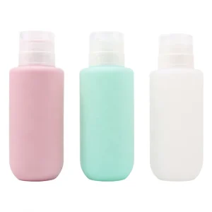Leak Proof Silicone Reusable Refillable Squeeze Shampoo Bottle 200ml Lotion Bottle Luxury Body Lotion Bottle