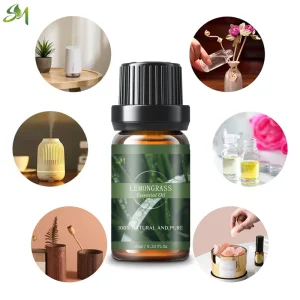 Lemongrass Oil Perfume Fragrance Oil Natural Organic Lemongrass Essential Oil for Diffuser Soap and Candle Making