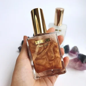 Lightening Vitamin E Body Oil Natural Organic Dry Moisturizing Body Glitter Body Shimmer Oil