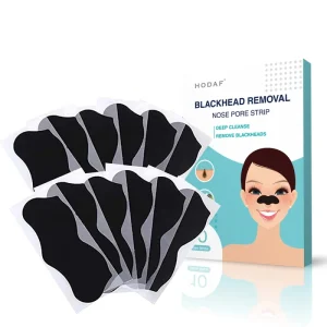 Lightweight Portable Blackhead Nose Strips Individually Packaged for Camping Short Distance Travel Daily Skin Cleaning