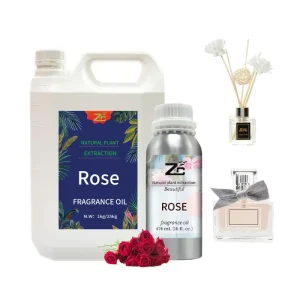 Long Lasting Custom Branded Designer Essences Imported Rose Perfume Fragrance Oil