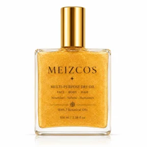 Long Lasting Liquid Highlighter Gold Shimmer Body Dry Oil