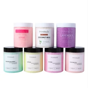 LovSens Himalayan Sea Salt Body Scrub Moisturizing Exfoliating Dead Skin Removing Softening Home Spa Soap