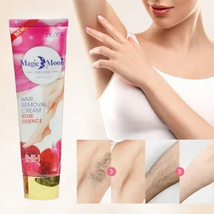 Low Moq 120ml Rose Essence Depilatory Cream Hair Removal Cream for Men Women