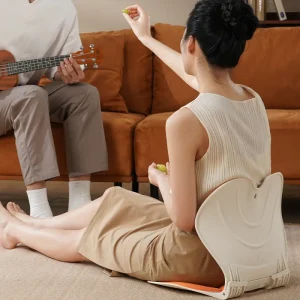 Lumbar Protect Floor Seat Durable Comfortable Waist Back Seat Cushion Sitting Posture Correct Device