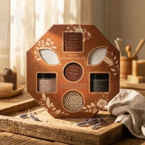 Luxurious Bergamot & White Mus Bath Set Body Lotion Set for Holidays Moisturizing Skin Care Set