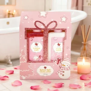 Luxury Body Care Gift Set Birthday Anniversary Private Label Shower Gel Body Lotion Cleansing Moisturizing