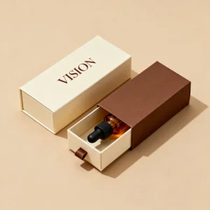 Luxury Custom Fashion Tincture Cardboard Drawer Box 30ml Essential Oil Dropper Bottle Skincare Packaging Beard Hair Oil Box