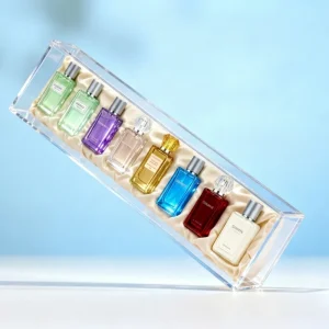 Luxury Exquisite Female Body Perfume Oil Gift Set Eau De Parfum Spray Long Lasting Fragrance Regular Size OEM ODM Private Brand