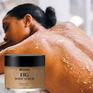 Luxury Figs Scrubs Firming Lightening Body Scrub Exfoliator for Dull Skin