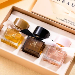 Luxury Mini Perfume Set for Ladies 35ml Original Arabes Body Spray in Elegant Bottle Mixed with Milk Aroma Packed in a Gift Box