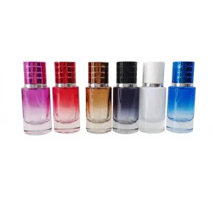 Luxury Round Empty Spray Bottle 30ml 50ml 100ml Sizes Perfume and Essential Oil Bottle for Skin Care Serums