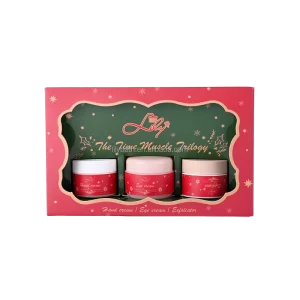 Luxury Skincare Gift Set with Hand Cream Eye Cream and Exfoliator Hydrates Smooths and Refreshes Skin