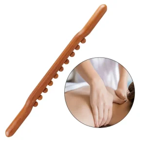 Maderoterapia Madera De Pino Wood Therapy Massage Tools Maderoterapia Kit Wooden Beads Back Massager