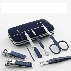 Manicure Set Personal Care Mens Grooming Kit Professional Manicure Kit Pedicure Kit Clippers for Men Portable Set