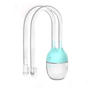 Manual Baby Nasal Aspirator Silicone Nose Cleaner for Newborn Infant Safe