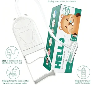 Manual Nasal Aspirator Pressure Suction Device for Removing Nasal Mucus Baby Nose Cleaner