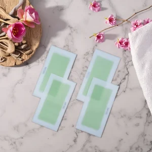 Manufacturer Supply Cold Wax Strip for Hair Removal Ready To Use Depilatory Wax Double Sided Wax Strip