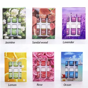 Manufacturers 6 Scents Herbal Natural Aromatherapy Peppermint Lemon Organic Sandalwood Eucalyptus Essential Oil