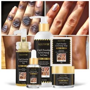 Manufacturers Dark Knuckle Knees Remover Whitening Bleaching Serum Cream Body Lotion Oil Skin Care Set for Dark Skin
