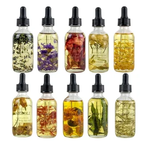 Massage Oil 100% Pure Natural Organic Private Label Petal Multi Use Oil Essential Face Skin Oil