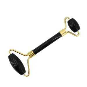 Massage Stone Jade Roller Kit for Face Neck Massager Skin Care Facial Tool for Reduce Puffiness