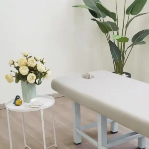 Massage Table Bed Fitted Sheet Elastic Full Cover Rubber Band Massage SPA Treatment Bed Cover with Hole