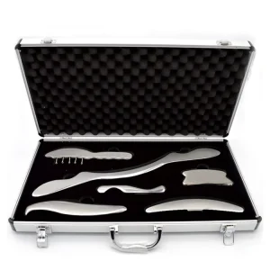 Medical Grade Metal Gua Sha Massage Tools Set