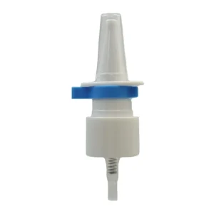 Medical PP Plastic Nasal Rinse Pump Sprayer with 20mm Iron Nose Personal Care Application