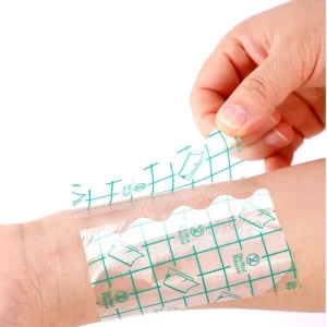 Medical Transparent Wound Dressings Waterproof Sterile Self Adhesive PU Tape Tattoo Aftercare Dressing CE